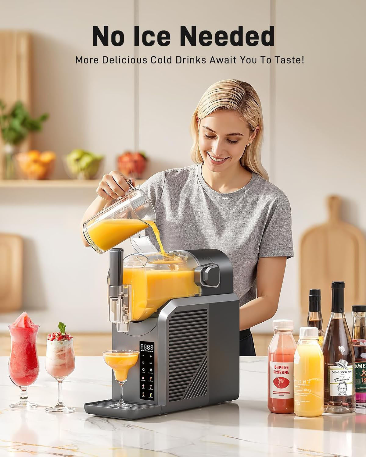 🍹 7-in-1 Frozen Drink & Slushie Maker – Fast Ice Slush, Smoothies & Party Drinks in Minutes