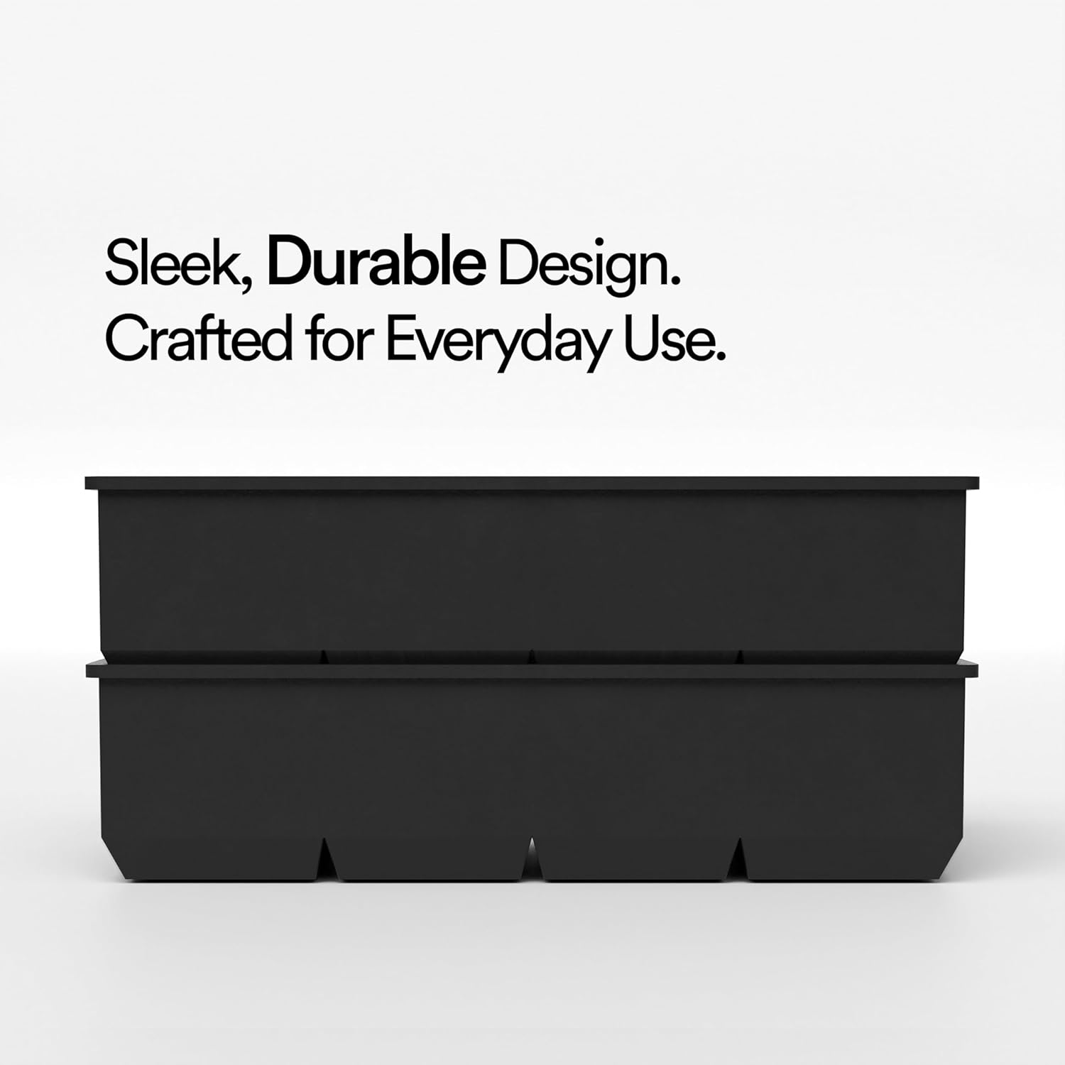 🧊 Large Silicone Ice Cube Trays — Slow-Melting Ice for Perfect Drinks Every Time