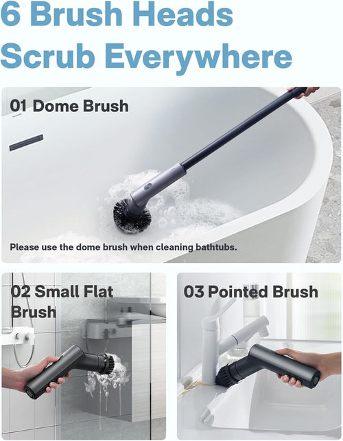 ✨ Cordless Electric Spin Scrubber – Deep Clean Faster, Effortlessly